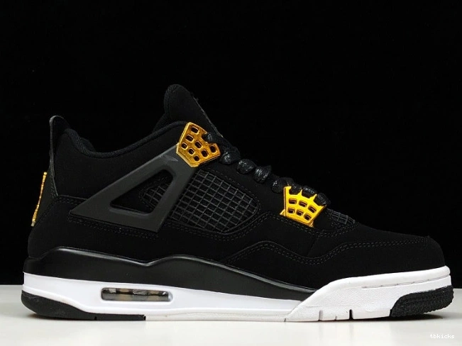 Rep TB Jordan Air 308497-032 Metallic Royalty Black 4 Gold-White 0710